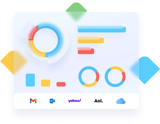 Keep an eye on your deliverability with daily reports and comprehensive dashboard